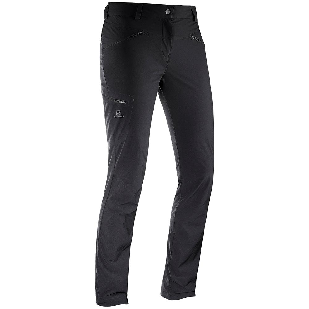 Pantalons Salomon Femme Noir - Salomon WAYFARER W - France (3679-ZJAWB)